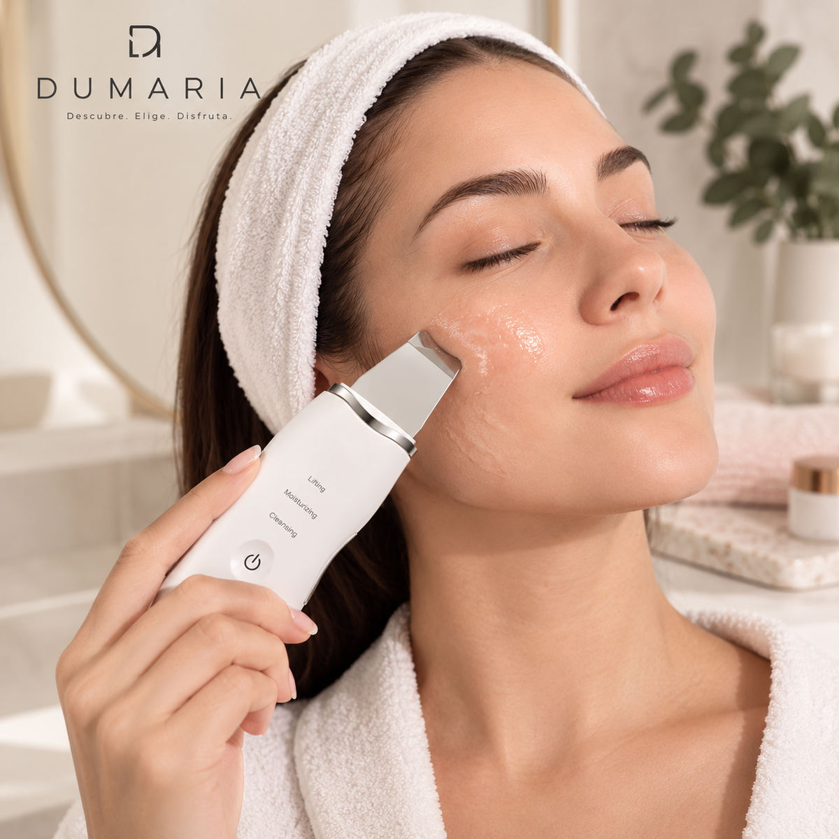 Espátula Facial Ultrasónica 3 en 1